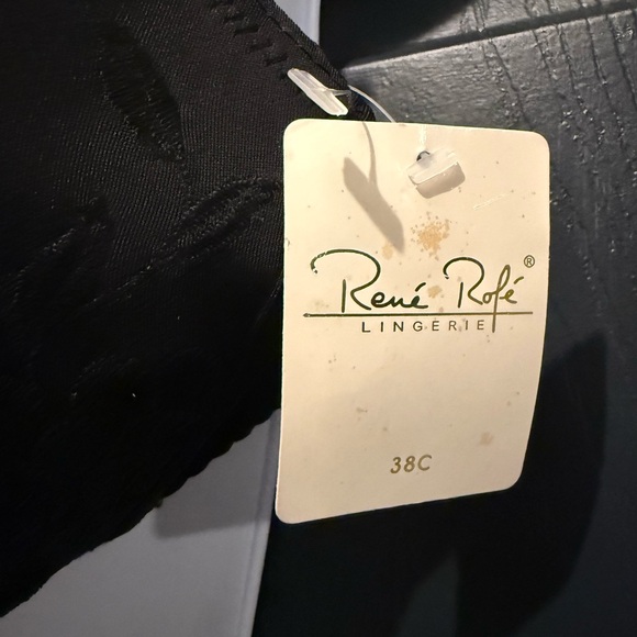 NET-René Rofé Black Lingerie. Size 38C - Picture 3 of 8